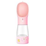 Pet Dog Water Bottle Feeder Bowl Portable Water Food Bottle Pets Outdoor Travel Drinking Dog Bowls Water Bowl For Dogs