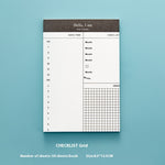 Portable Notepad Schedule Daily Planner