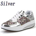 Sequin women's sneakers