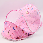 Foldable  Baby Bed Net With Pillow Net 2pieces Set