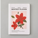 Date Type Monthly Planner Calendar