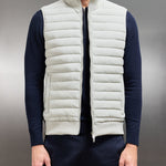 European And American Down Jacket Vest Light Stand Collar