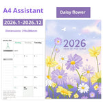 Notebook, 2026 Working Secretary Schedule Book