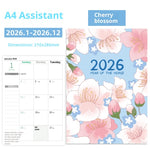 Notebook, 2026 Working Secretary Schedule Book