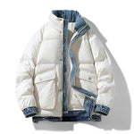 Winter Fashion Individual Casual Down Jacket Men