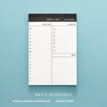 Portable Notepad Schedule Daily Planner