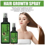 Ginger Hair Growth Serum Spray Scalp Treatment Nourish Hair Root Strengthen Prevent Loss Repair Follicle Smooth Essence Nutrient