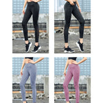 Women Capri Pants Workout Leggings Yoga Pants High Waist Mesh Quick Dry Breathable Sports Leggings Women Running Fitness Tights