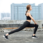 Women Capri Pants Workout Leggings Yoga Pants High Waist Mesh Quick Dry Breathable Sports Leggings Women Running Fitness Tights