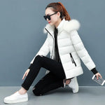Autumn Jacket for Woman 2026 New Fashion Coat Female Glossy Waterproof Winter Hooded Jacket Plus Size Down Parkas Snow Wear