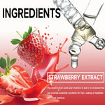 Strawberry Scented Moisturizing Essential Oil - Fruity Fragrance Hydrating Body Massage Oil for Dry Skin Care SPA Relaxing