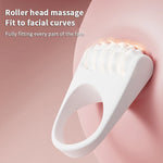 Facial Massage Roller Manual Facial Lifting Massager Rolling Massage Stick Ring Beauty Care Tool Silicone Portable Travel/Home