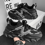 Men's Sneakers 2025 New Classic High Help Thick Bottom Workwear Casual Shoes for Youth Outdoor Lightweight Sports Running Shoes