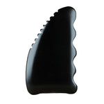 Gua Sha Facial Body Massage Tools,Unique 9-Edge Gua Sha Bian Stone,3D Gua Sha Stone with Ridges,Gua Sha Scraping Massage Tool