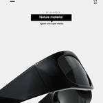 Retro Y2K Sports Sunglasses For Men Women Punk Fashion Trend Luxury Brand Design Punk Outdoor Cycling Goggles Eyeglasses UV400