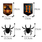 Halloween Decorations Banners Wall Stickers Spider Pendants Hanging Decorations Horror