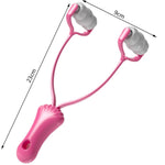 360 Rotate V Held Facial Roller Y Shape Hand Face Massager Facial Lifting Double Jaw Reduce Wrinkle Roller Portable Beauty Tool