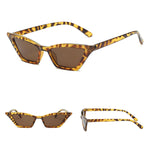 Cat Eye Sunglasses Women Stylish Vintage Lightweight Strong Uv Protection Good Clarity Comfortable Daily Wear Beach Outing Brown