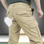 Army Military Tactical Cargo Pants Men Waterproof Quick Dry Breathable Lightweight Long Trousers Male Casual Slim Thin Trousers