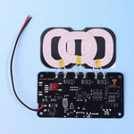20W High-Capacity Wireless Charger for Car/Home Use; Includes Type-C Interface and 3-Coil DC9-32V Module