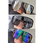 New Y2K Style Cycling Sunglasses Windproof Glasses for Men Women Retro-Reflective Sheeting Lens Road Riding Sport Glasses