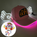 Halloween LED Light Up Baseball Hat Flashing Glow Rave Party Cap Luminous Hat for Women Men Hip-hop Club Festival Supplies