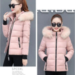 Autumn Jacket for Woman 2026 New Fashion Coat Female Glossy Waterproof Winter Hooded Jacket Plus Size Down Parkas Snow Wear
