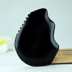 Gua Sha Facial Body Massage Tools,Unique 9-Edge Gua Sha Bian Stone,3D Gua Sha Stone with Ridges,Gua Sha Scraping Massage Tool
