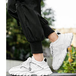 Men's Sneakers 2025 New Classic High Help Thick Bottom Workwear Casual Shoes for Youth Outdoor Lightweight Sports Running Shoes