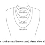 Custom Name Necklace for Women Personalised Cursive Letter Pendant Stainless Steel Jewelry Men Chain Choker Collar Personalizado