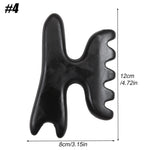 Gua Sha Facial Body Massage Tools,Unique 9-Edge Gua Sha Bian Stone,3D Gua Sha Stone with Ridges,Gua Sha Scraping Massage Tool