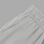 Womens Capris Cotton Linen Pants Drawstring Elastic Waist Pants Casual Cropped Trousers Daily Breeches Five Half Pants Pantalone