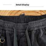 Men's Loose Fit Corduroy Cargo Pants Casual Trousers Workwear Long Trousers Harajuku Sle Youthful Vitali All Seasons