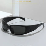 Retro Y2K Sports Sunglasses For Men Women Punk Fashion Trend Luxury Brand Design Punk Outdoor Cycling Goggles Eyeglasses UV400