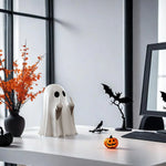 Halloween Refers To Cute Ghost Statues, Halloween Valentine's Day Gifts Home Decorations, Ghost Coffee Table Ornaments Christmas