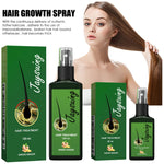 Ginger Hair Growth Serum Spray Scalp Treatment Nourish Hair Root Strengthen Prevent Loss Repair Follicle Smooth Essence Nutrient
