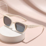 Cat Eye Sunglasses High-end UV Resistant Sunglasses  Internet Celebrities  Natural Looking Retro Sunscreen Sunglasses 9673