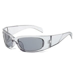 Retro Y2K Sports Sunglasses For Men Women Punk Fashion Trend Luxury Brand Design Punk Outdoor Cycling Goggles Eyeglasses UV400