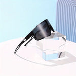 Men's Oversized Cycling Sunglasses Eyewear Bicycle Goggles Windproof Glasses Lens Road Riding Bike