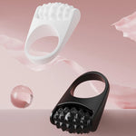 Facial Massage Roller Manual Facial Lifting Massager Rolling Massage Stick Ring Beauty Care Tool Silicone Portable Travel/Home