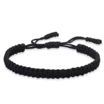 Handmade Braid String Bracelets Red Black Buddhist Tibetan Woven Rope Good Luck Amulet Bracelet for Women Girls Jewelry ﻿Gifts