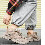 Men's Sneakers 2025 New Classic High Help Thick Bottom Workwear Casual Shoes for Youth Outdoor Lightweight Sports Running Shoes