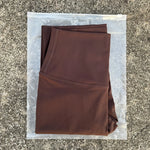 Solid Color High Waist Yoga Legging soft Women Sport Pant Tight Butter Athletic Gym Comprehensive Training Jog Back Waist Pocket