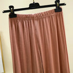 Modal Plus Size Capri Pants Women's Summer Loose Fit Wide Leg Elastic Waist Casual Lounge Shorts