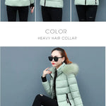 Autumn Jacket for Woman 2026 New Fashion Coat Female Glossy Waterproof Winter Hooded Jacket Plus Size Down Parkas Snow Wear