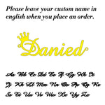 Custom Name Necklace for Women Personalised Cursive Letter Pendant Stainless Steel Jewelry Men Chain Choker Collar Personalizado