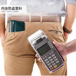 AirTag Wallet Oil Leather RFID Tri-fold Wallet Suitable for Men Women with Coin Pocket Luxury Purse Card Holder without AirTag