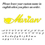 Custom Name Necklace for Women Personalised Cursive Letter Pendant Stainless Steel Jewelry Men Chain Choker Collar Personalizado