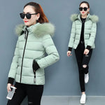 Autumn Jacket for Woman 2026 New Fashion Coat Female Glossy Waterproof Winter Hooded Jacket Plus Size Down Parkas Snow Wear