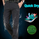 Army Military Tactical Cargo Pants Men Waterproof Quick Dry Breathable Lightweight Long Trousers Male Casual Slim Thin Trousers